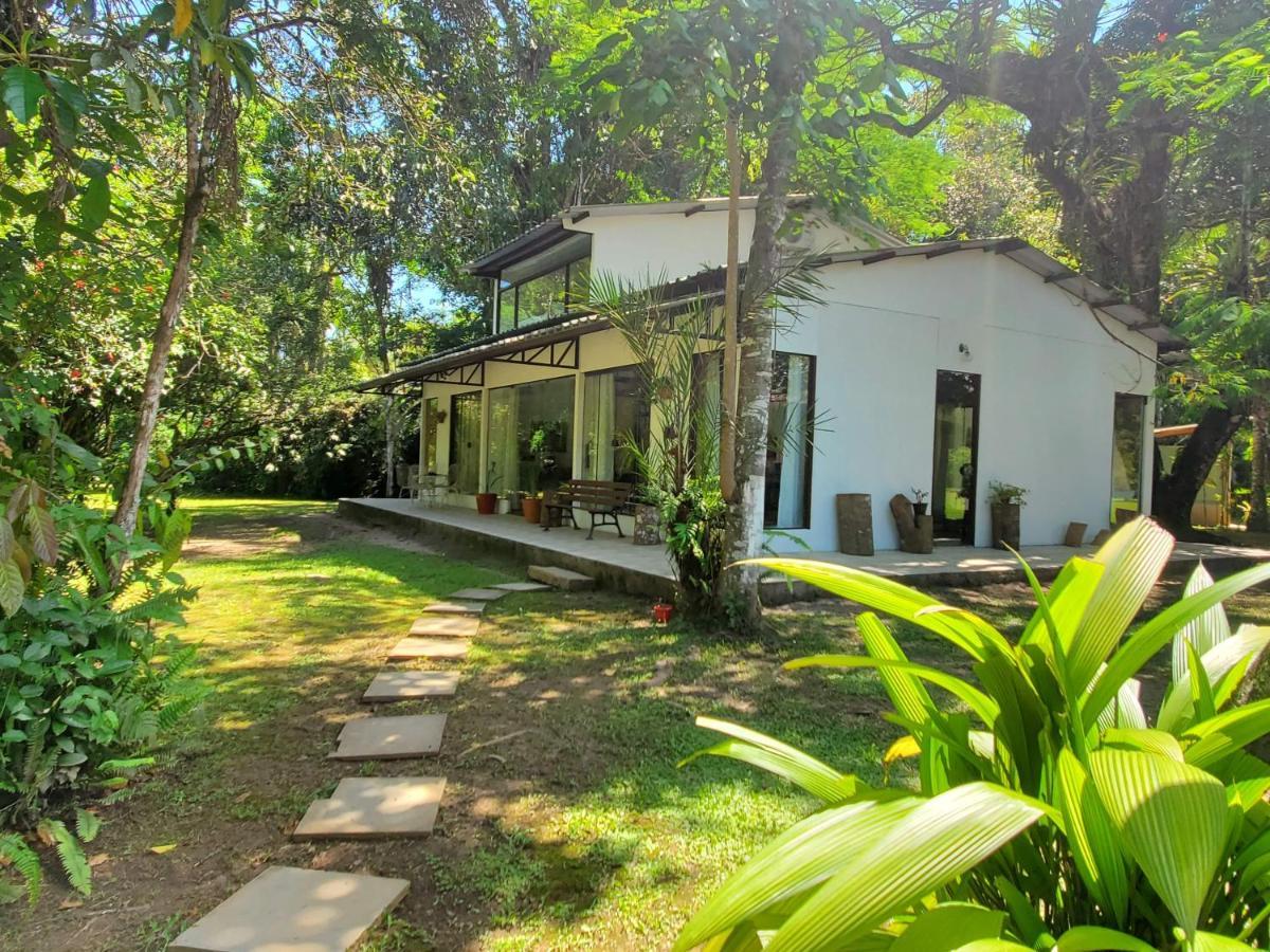 Ecoisa De Chacara - Casa De Vidro, Casa De Campo Morretes Bagian luar foto