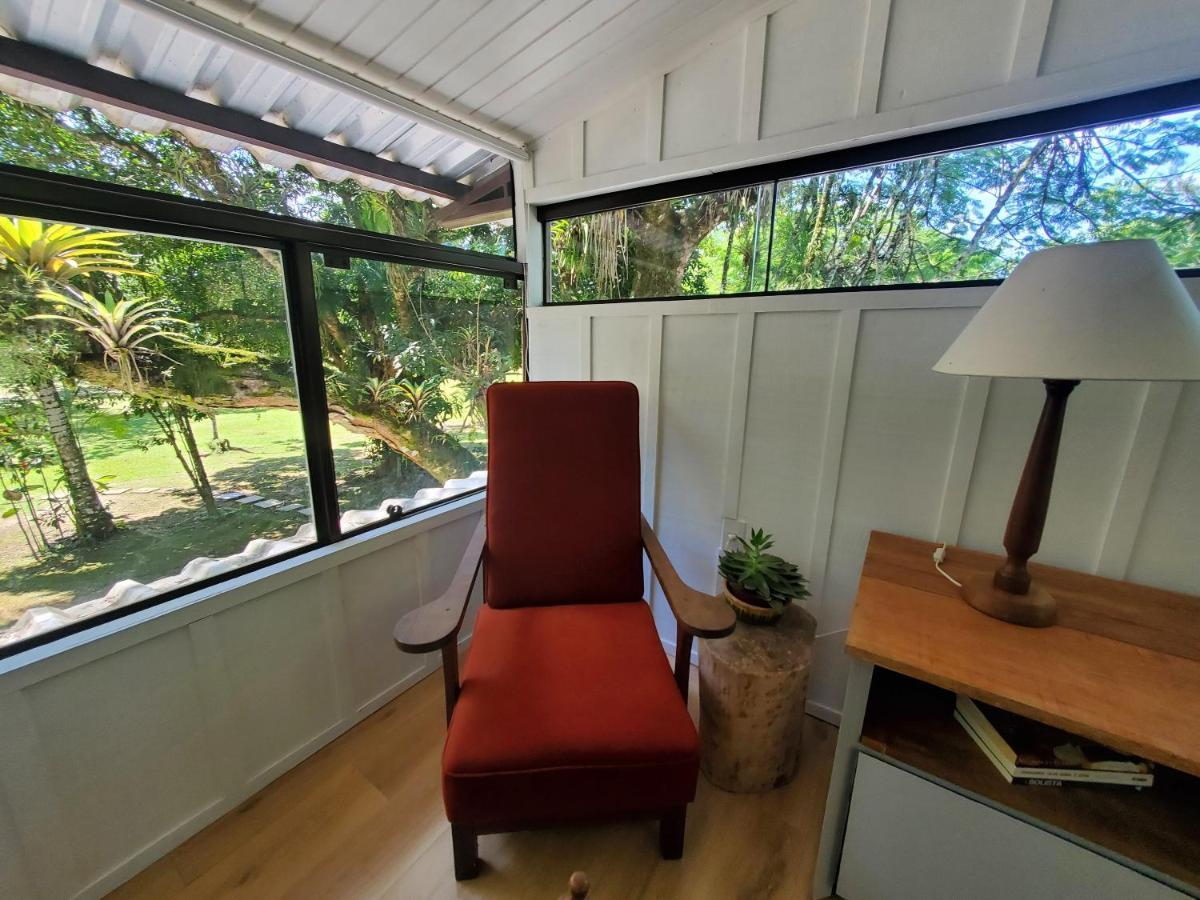 Ecoisa De Chacara - Casa De Vidro, Casa De Campo Morretes Bagian luar foto