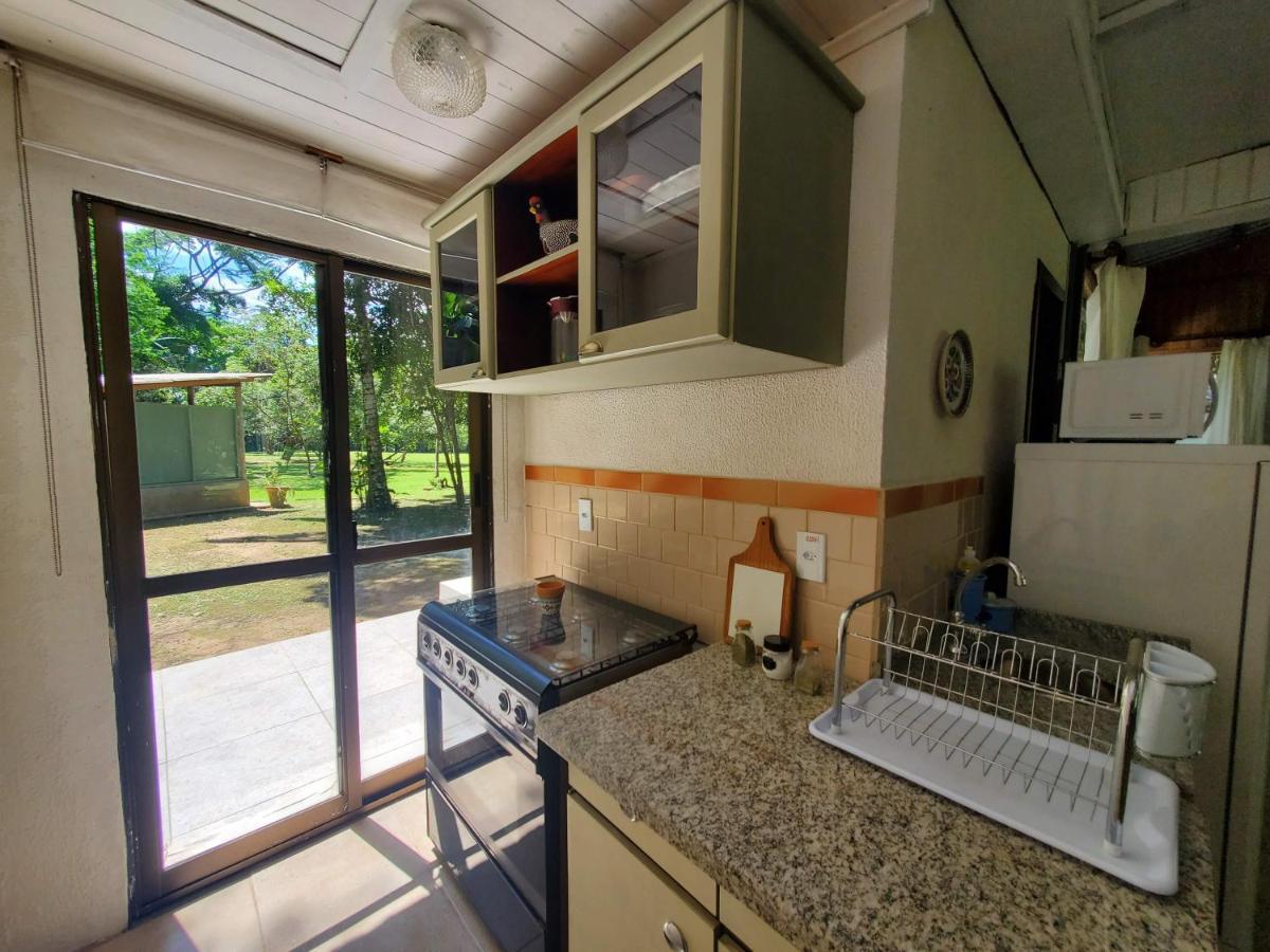 Ecoisa De Chacara - Casa De Vidro, Casa De Campo Morretes Bagian luar foto