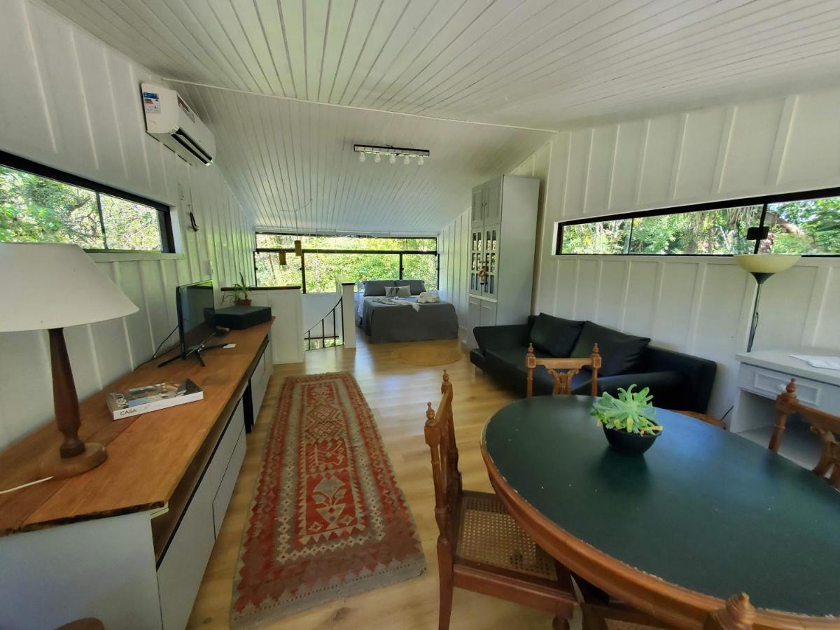 Ecoisa De Chacara - Casa De Vidro, Casa De Campo Morretes Bagian luar foto