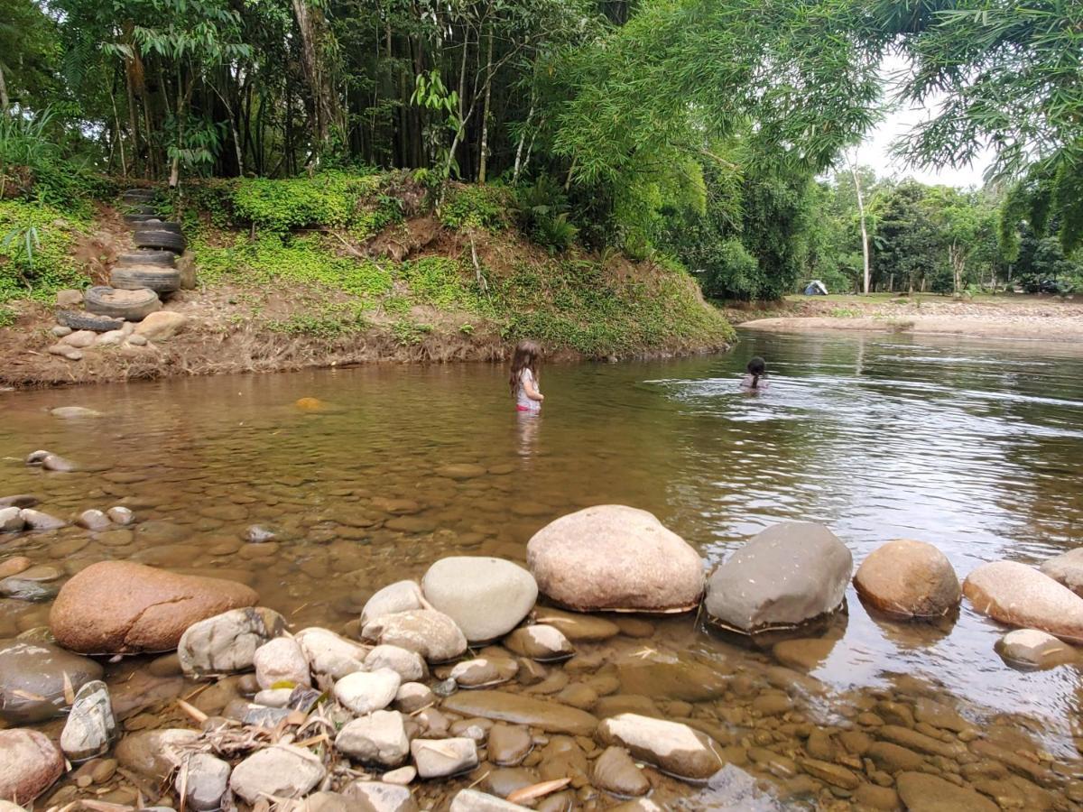 Ecoisa De Chacara - Casa De Vidro, Casa De Campo Morretes Bagian luar foto