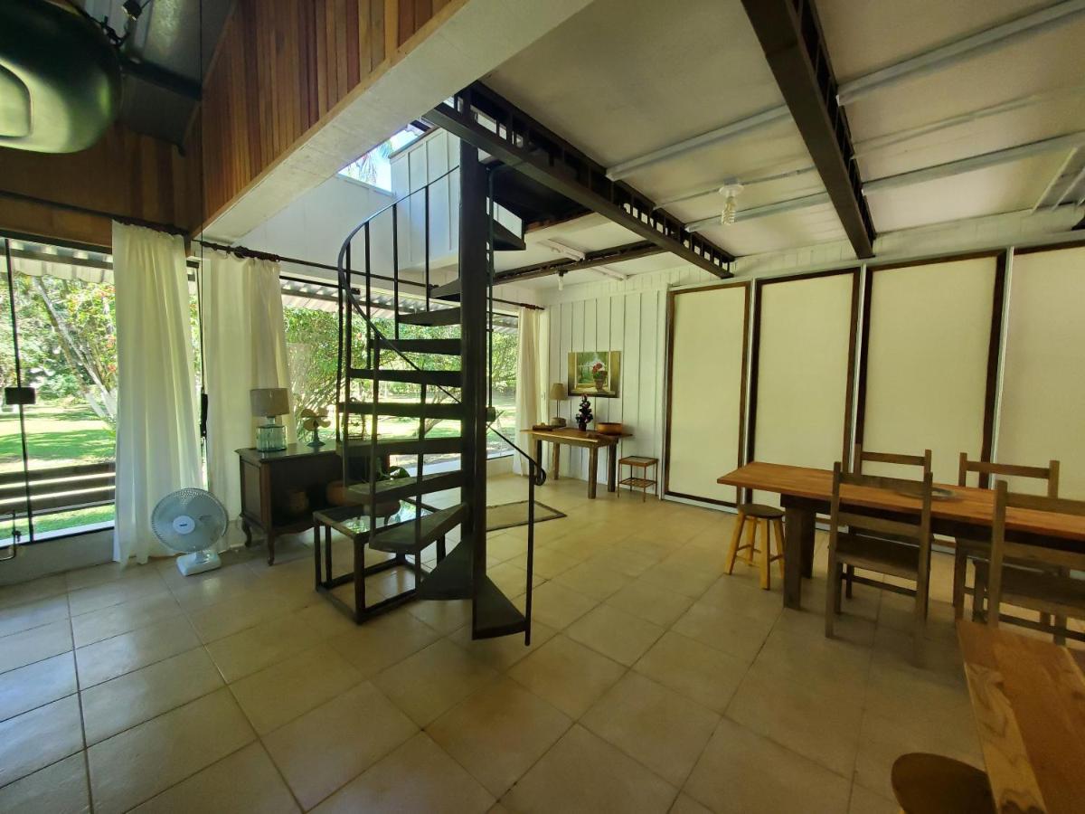 Ecoisa De Chacara - Casa De Vidro, Casa De Campo Morretes Bagian luar foto