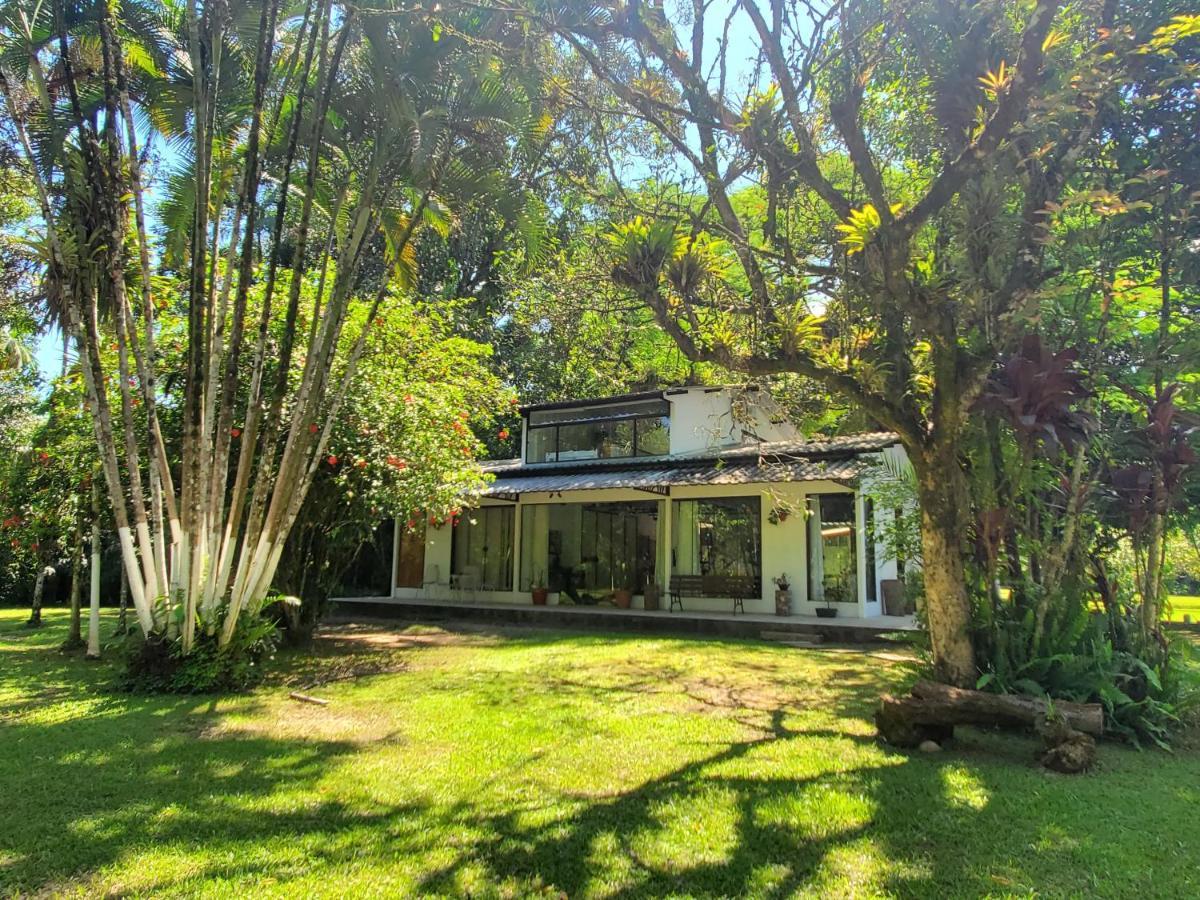 Ecoisa De Chacara - Casa De Vidro, Casa De Campo Morretes Bagian luar foto