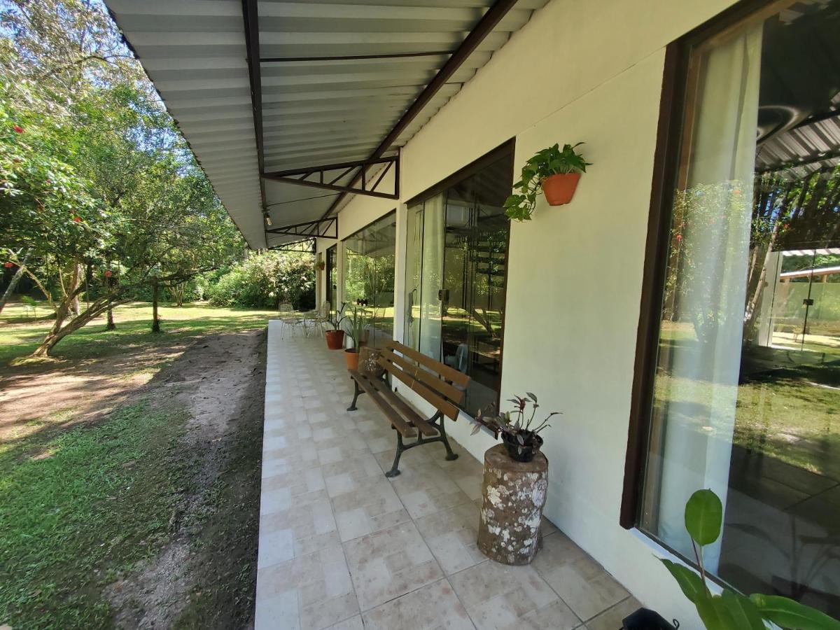 Ecoisa De Chacara - Casa De Vidro, Casa De Campo Morretes Bagian luar foto