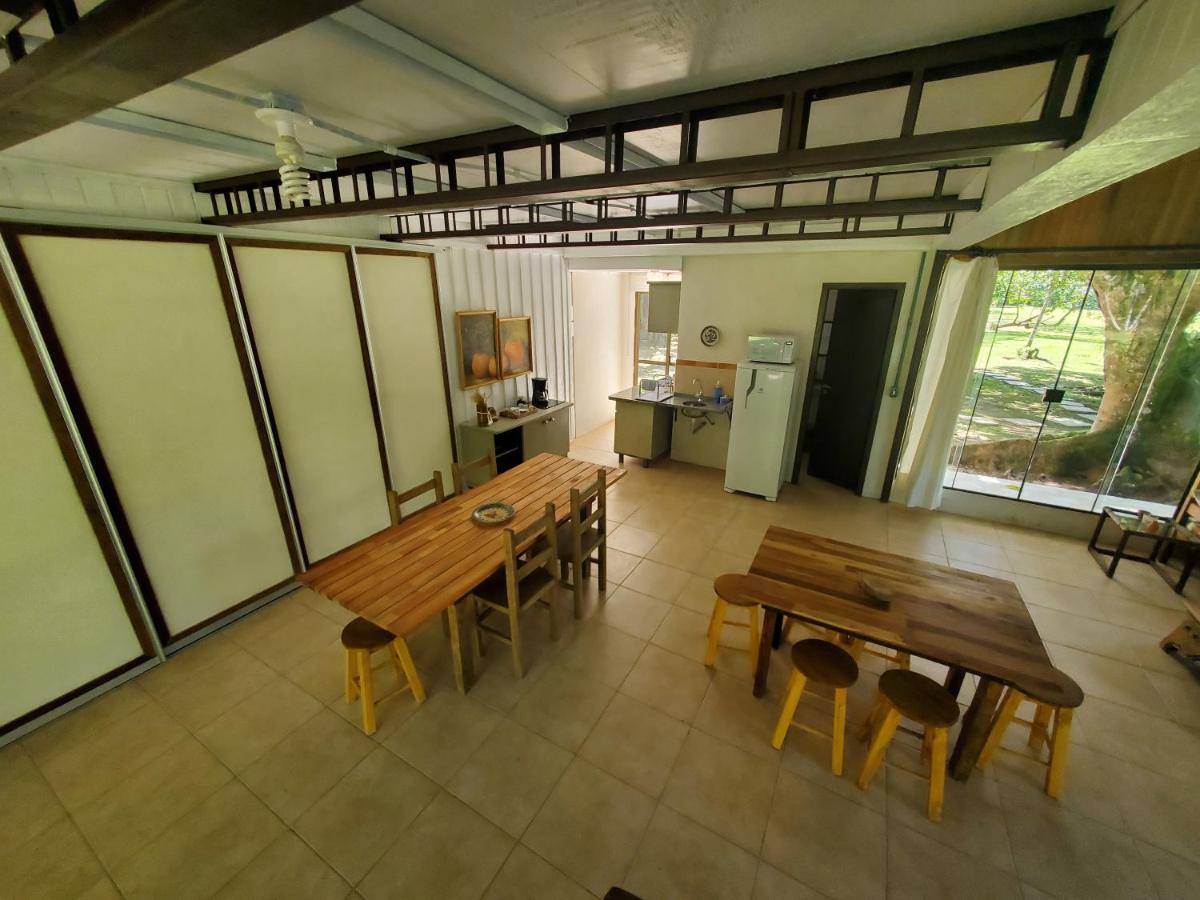 Ecoisa De Chacara - Casa De Vidro, Casa De Campo Morretes Bagian luar foto
