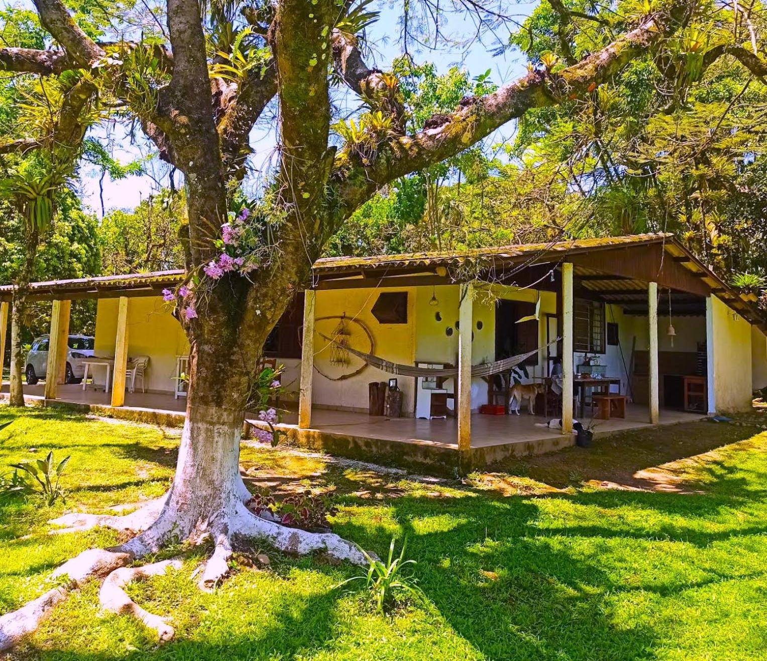 Ecoisa De Chacara - Casa De Vidro, Casa De Campo Morretes Bagian luar foto