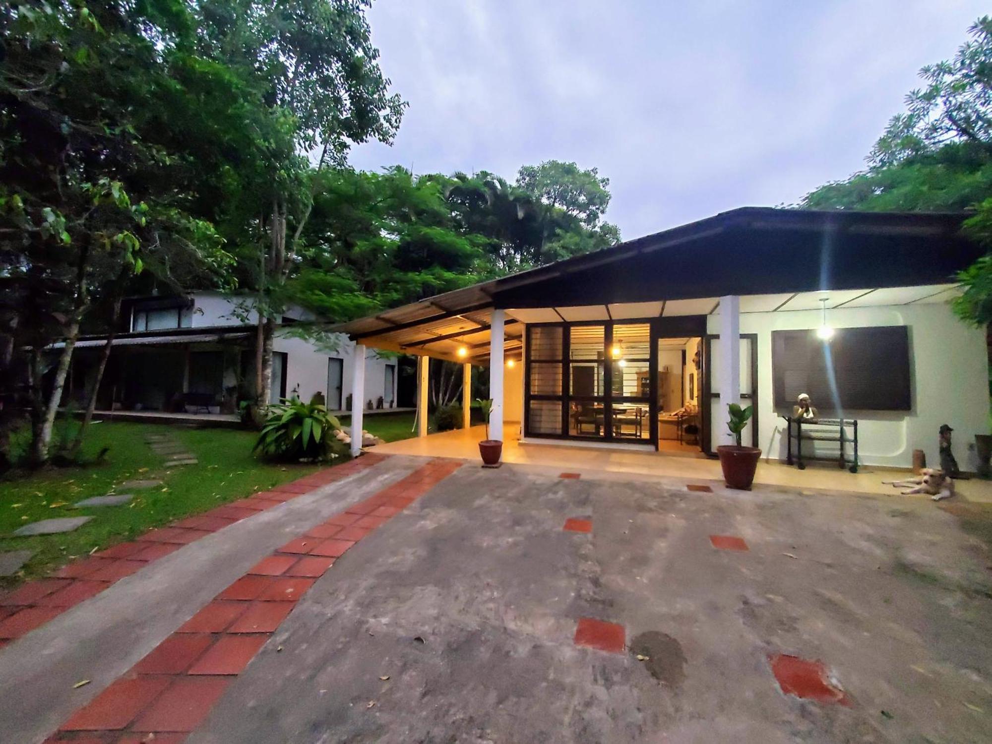 Ecoisa De Chacara - Casa De Vidro, Casa De Campo Morretes Bagian luar foto