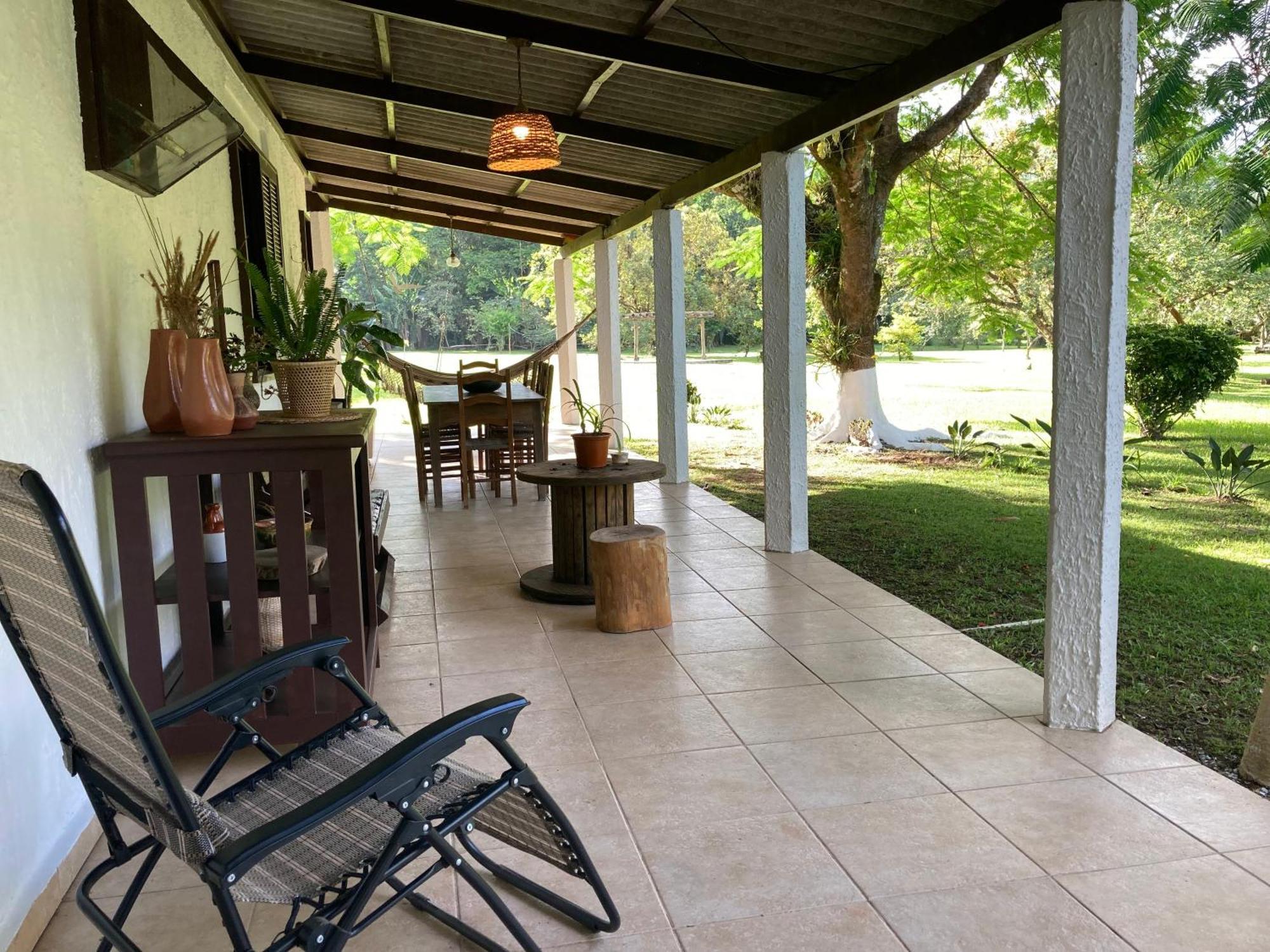 Ecoisa De Chacara - Casa De Vidro, Casa De Campo Morretes Bagian luar foto